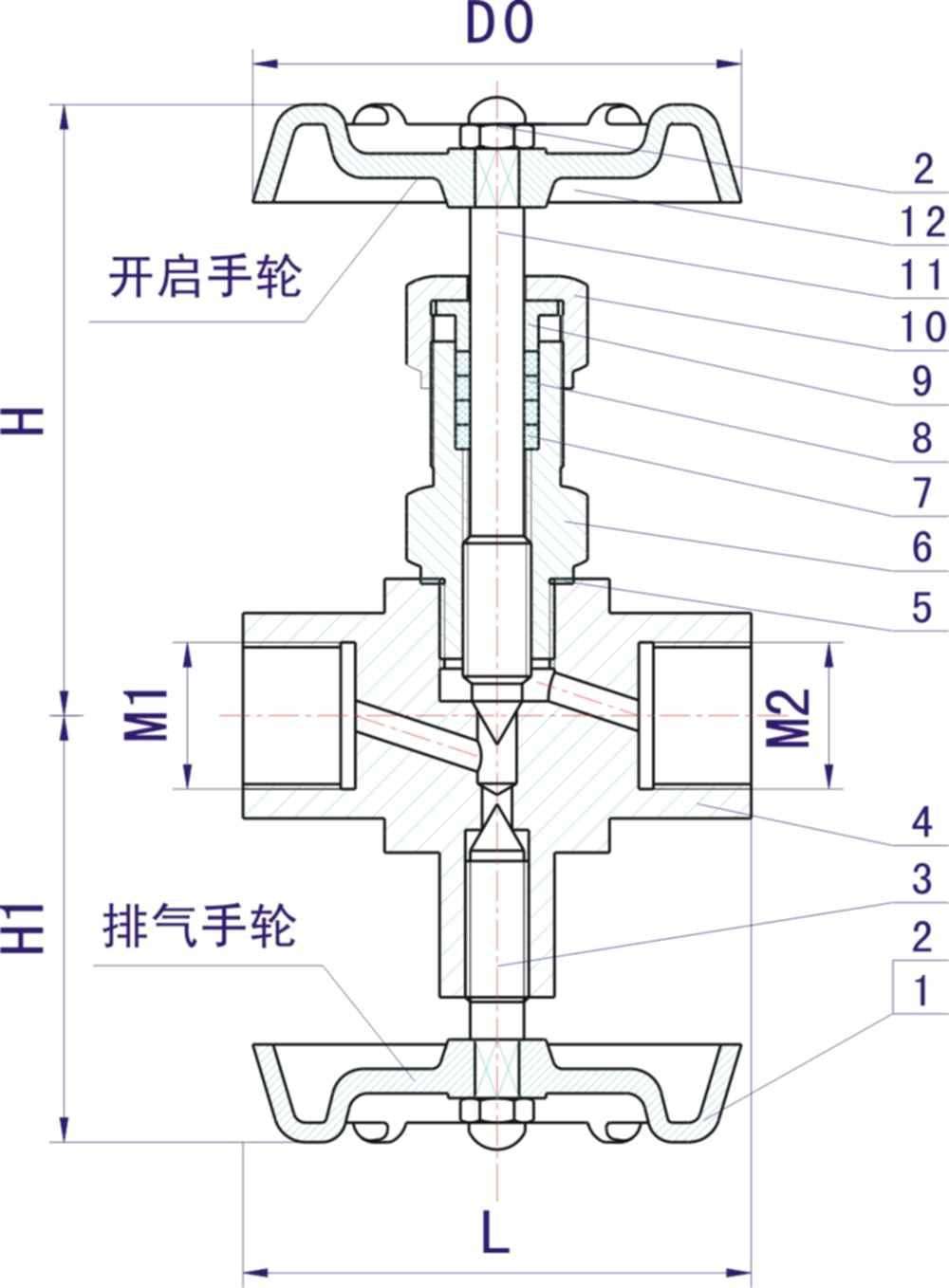 压力表三通阀J19W
